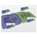 Euna as Europium Eu and Sodium Na Letterhead