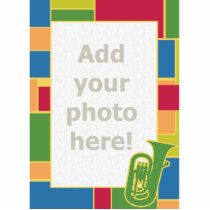 Euphonium Colorblocks Photo Sculpture photo sculptures