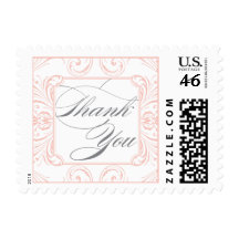 Euphoria Elegant Flourish Thank You Postage
