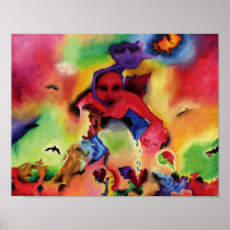 artsprojekt, nichole, camarillo, nichole camarillo, nicholecamarillo.com, art, artist, fine art, mexican art, mexican, mexico, paint, painting, illustration, design, woman, female, print, prints, poster, posters, art poster, art print, elusive euphoria, love, life, chaos, colorful, bright, vivid, crazy, hearts, birds, oil painting, artistic, 20 40, 40 above, nicholecamarillo com, show bill, Chill-out music, Poster with custom graphic design