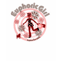 Euphoric Girl Design 1 t-shirts