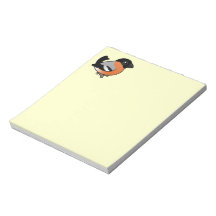 Eurasian Bullfinch Notepad