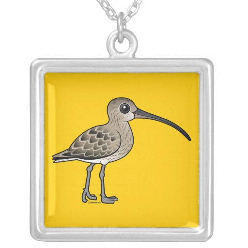 Eurasian Curlew Personalized Necklace