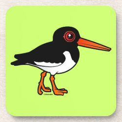 Eurasian Oystercatcher Beverage Coaster