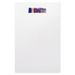 Eure-et-Loir, Centre &amp; France flags Stationery Design