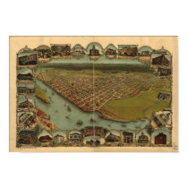 Eureka California 1902 Panoramic Map posters by terraprints_classic Eureka California 1902 Panoramic Map posters
