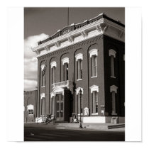 Eureka Courthouse, Eureka, Nevada posters by daysrays Eureka Courthouse, Eureka, Nevada posters