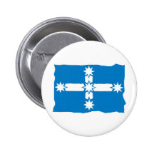 Eureka Flag Pinback Button
