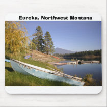 Eureka Montana Lakes mousepads by TenLakesRealty Eureka Montana Lakes mousepads