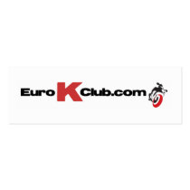 O euro- clube de K carda K1200RS cartões de visita by GSARider O euro- clube de K carda K1200RS cartões de visita