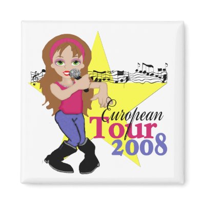 Euro Tour 2008 Magnet by nextstopitaly