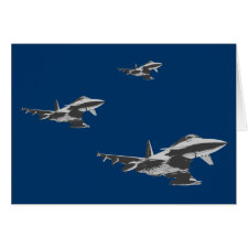 Eurofighter formation card