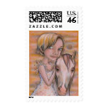 Europa and Snowflake Stamp