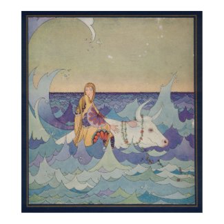 Europa and the Bull print