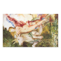 'Europa and the Bull' Rectangular Sticker