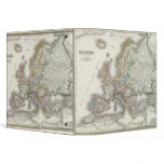 Europa Atlas Map 3 Ring Binder