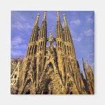 Europa, España, Barcelona, Sagrada Familia Iman Para Frigorífico