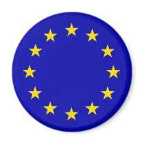Europa Flag Refrigerator Magnet