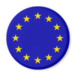 Europa Flag Refrigerator Magnet