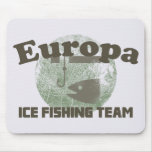 Europa Ice Fishing Team Mouse Pad