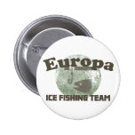 Europa Ice Fishing Team Pinback Buttons
