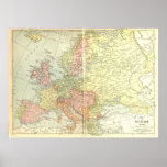 Europe: 1914 poster