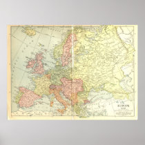 Europe: 1914 poster
