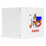 EUROPE 3 RING BINDER