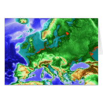 Europe Greeting Card