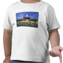 Europe, France, Aix-en-Provence. Fontaine de T-shirts