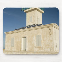 Europe, France, Corsica, Ile Rousse.  Lighthouse Mousepads