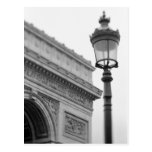 Europe, France, Paris. Arc de Triomphe and Post Card