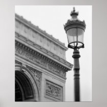 Europe, France, Paris. Arc de Triomphe and