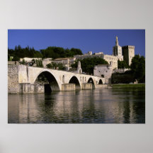 Europe, France, Provence, Avignon. Palais des Poster