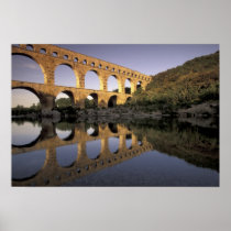 Europe, France, Provence, Gard; Pont du Gard,