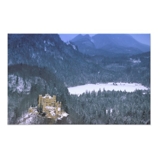 Europe, Germany, Bayern, Hohenschwangau Art Photo