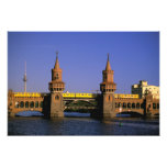 Europe, Germany, Berlin. Kreuzberg, Oberbaum Photograph
