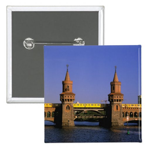 Europe, Germany, Berlin. Kreuzberg, Oberbaum Pin