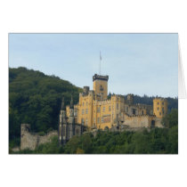 Europe, Germany, near Koblenz, Castle Schloss Greeting Card