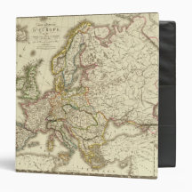 Europe in 1813 2 3 ring binder