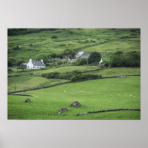Europe, Ireland, Kerry County, Ring of Kerry. Print