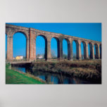 Europe, Italy. Aquaduct near Lucca.