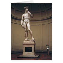 Europe, Italy, Florence. The actual size of Greeting Card