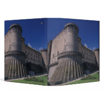 Europe, Italy, Naples, Castle Nuovo 3 Ring Binders