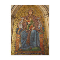 Europe, Italy, Sicily, Taormina. Madonna & child