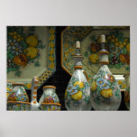 Europe, Italy, Sicily, Taormina. Traditional 7 Posters