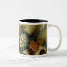 Europe, Italy, Sicily, Taormina. Traditional 9 Coffee Mugs