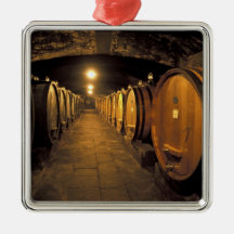 Europe, Italy, Toscana region. Chianti cellars Ornament