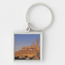 Europe, Italy, Tuscany, Siena. 13th century 3 Keychain