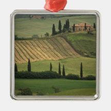 Europe, Italy, Tuscany, Val d' Orcia, Tuscan Christmas Ornaments